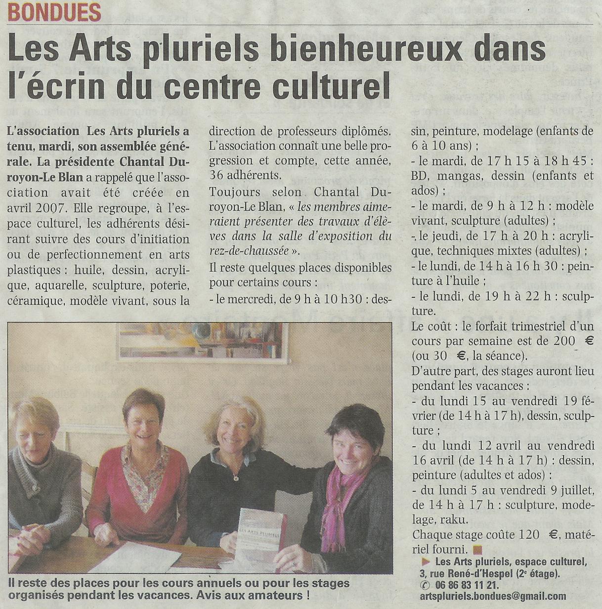 Lancement de l'association